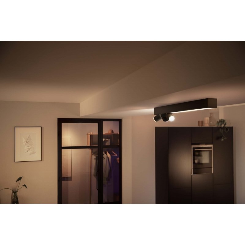 Hue Centris 3 Ceiling Lamp W&Color Ambiance-Black